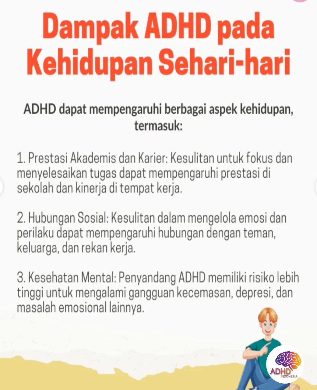 ADHD dan Hubungan Sosial Anak di Lingkungan Sekolah di Kabupaten Asahan