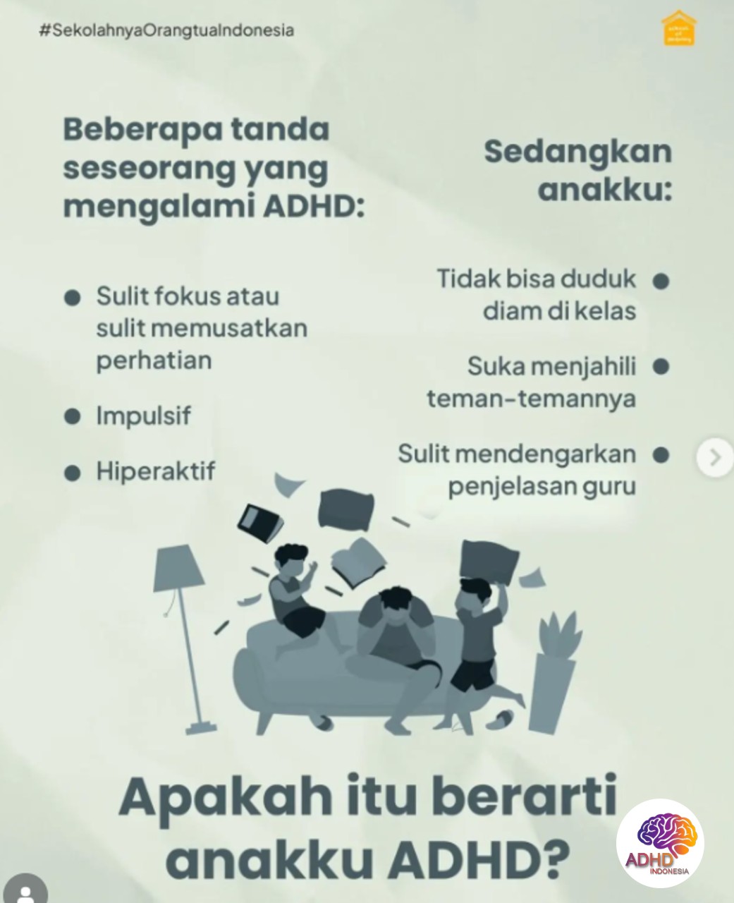 Ciri dan Gejala ADHD pada Anak Usia Dini di Kabupaten Asahan
