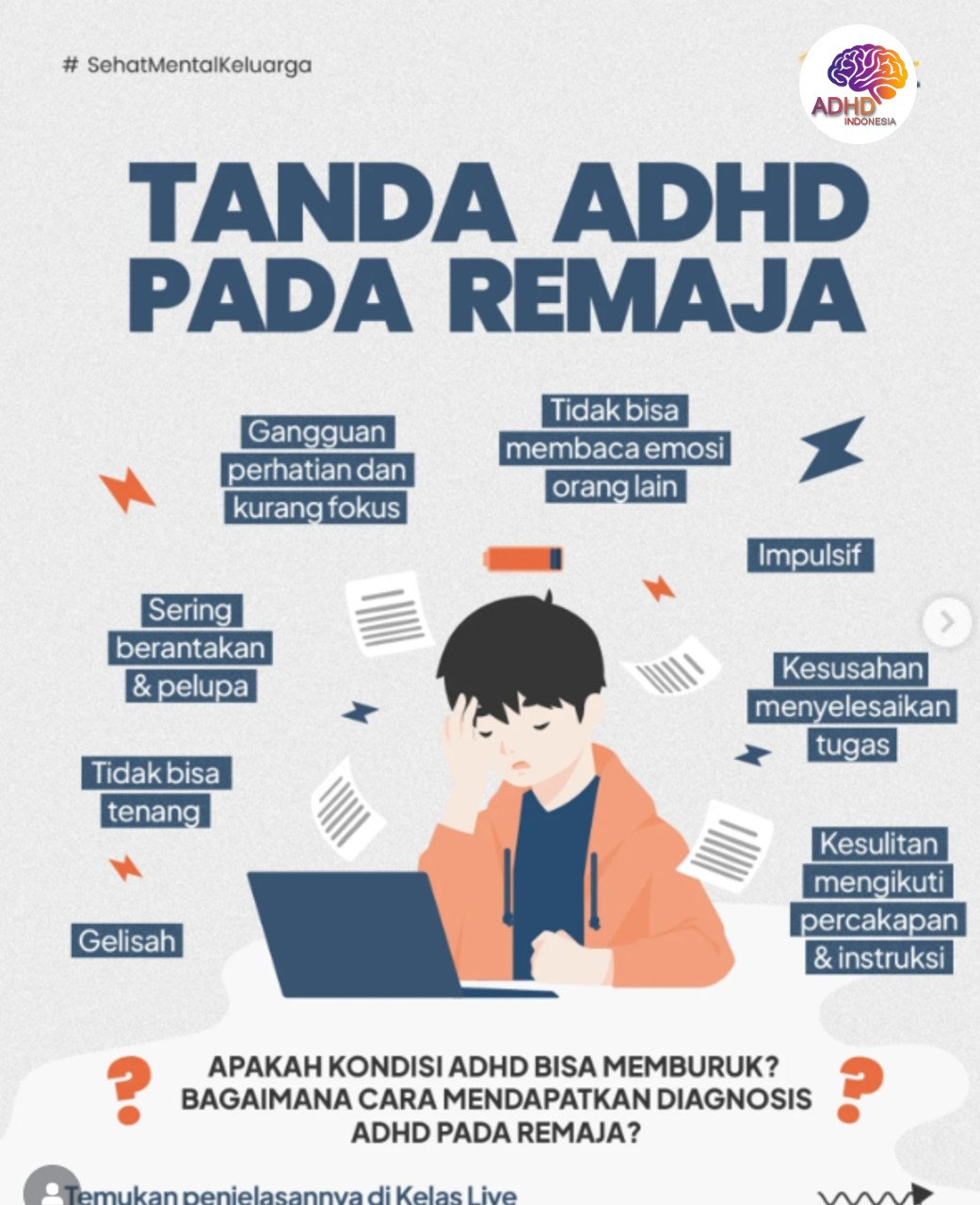 Screening ADHD Non-Diagnostik: Edukasi Awal bagi Orang Tua di Kabupaten Asahan